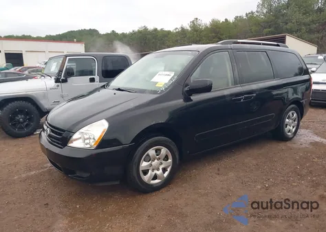 2010 Kia Sedona Lx z USA, uszkodzony, nr VIN KNDMG4C38A6349268